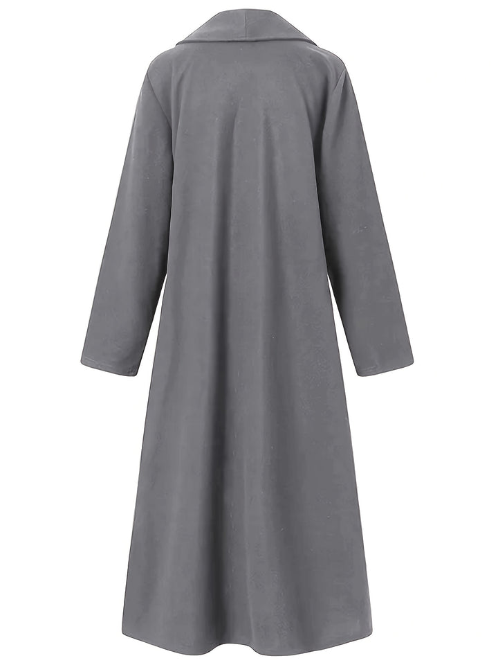 Tabitha | Floor-Length Draped Coat