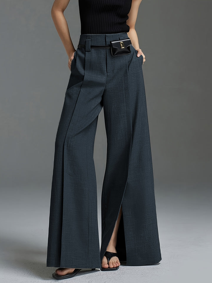 Leona | Wide-Leg Tailored Trousers