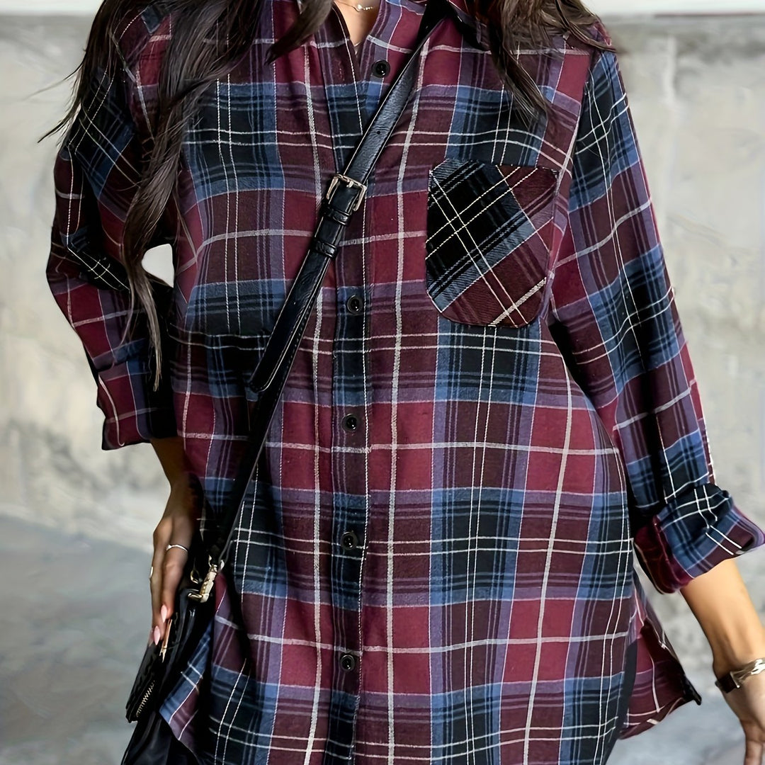 Lorelei | Relaxed Checkered Shirt