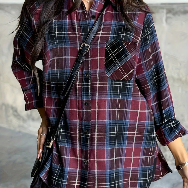 Lorelei | Relaxed Checkered Shirt