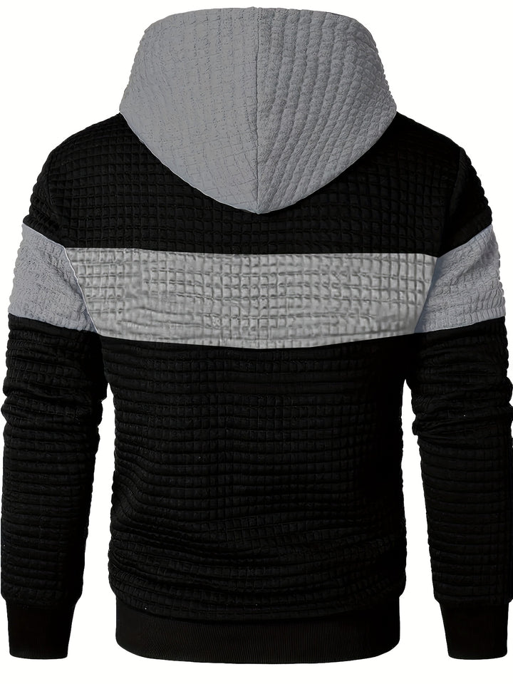 Braxton | Textured Pullover Hoodie