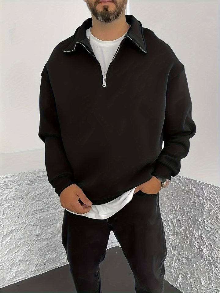 Hayden | Refined Half-Zip Sweatshirt