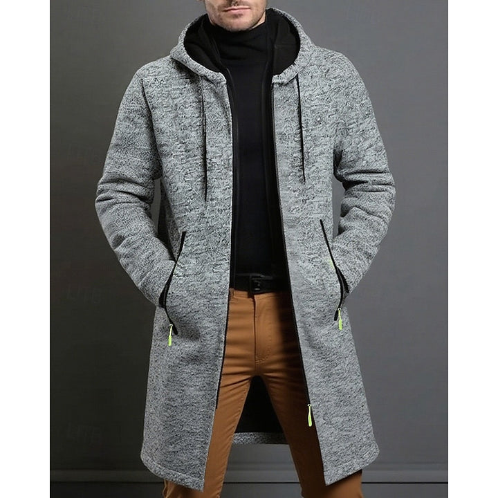 Grayson | Hooded Long-Line Coat