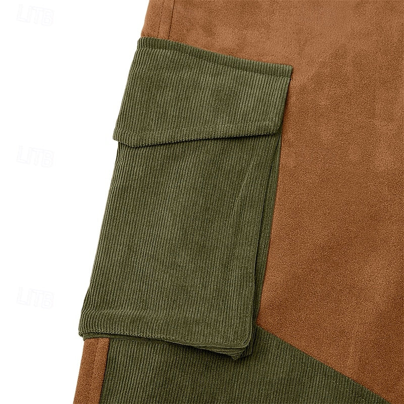 Miles | Rugged Two-Tone Cargo Pants