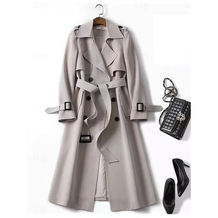 Vivienne | Belted Longline Trench Coat