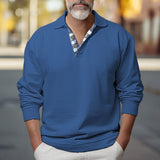 Brooks | Polo-Collar Sweatshirt