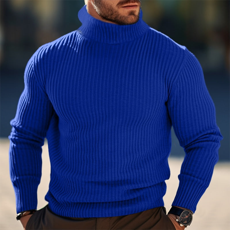 Baxter | Ribbed Turtleneck Sweater