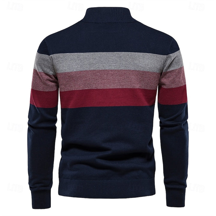 Edgar | Quarter-Zip Knit Sweater
