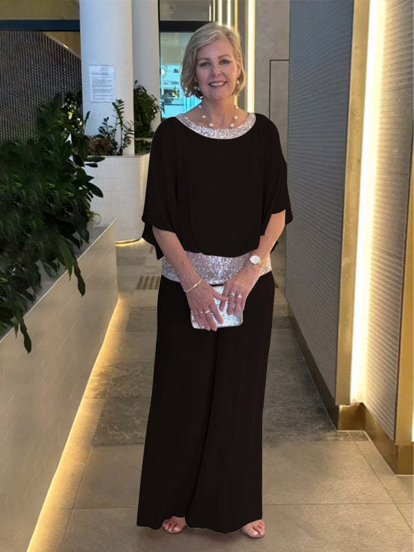 Quinn | Elegant Wide Sleeve Two Piece Set