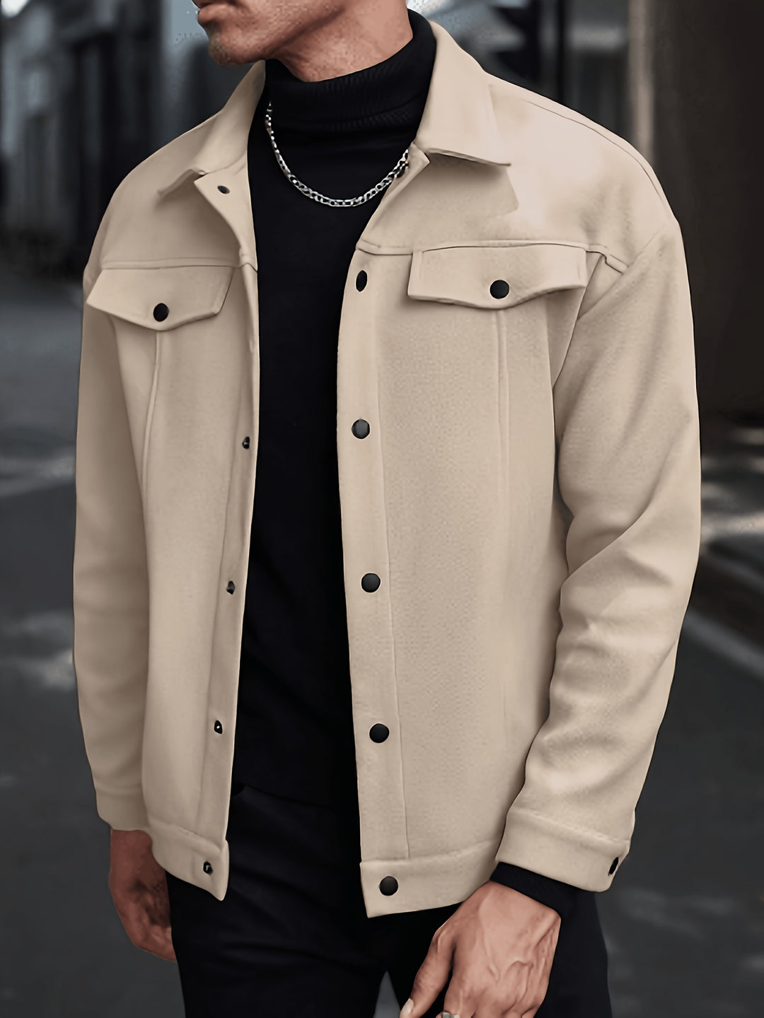 Lincoln | Classic Button-Up Jacket