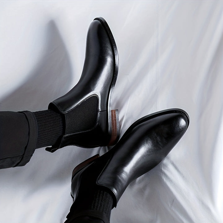 Camden | Refined Pointed-Toe Chelsea Boots