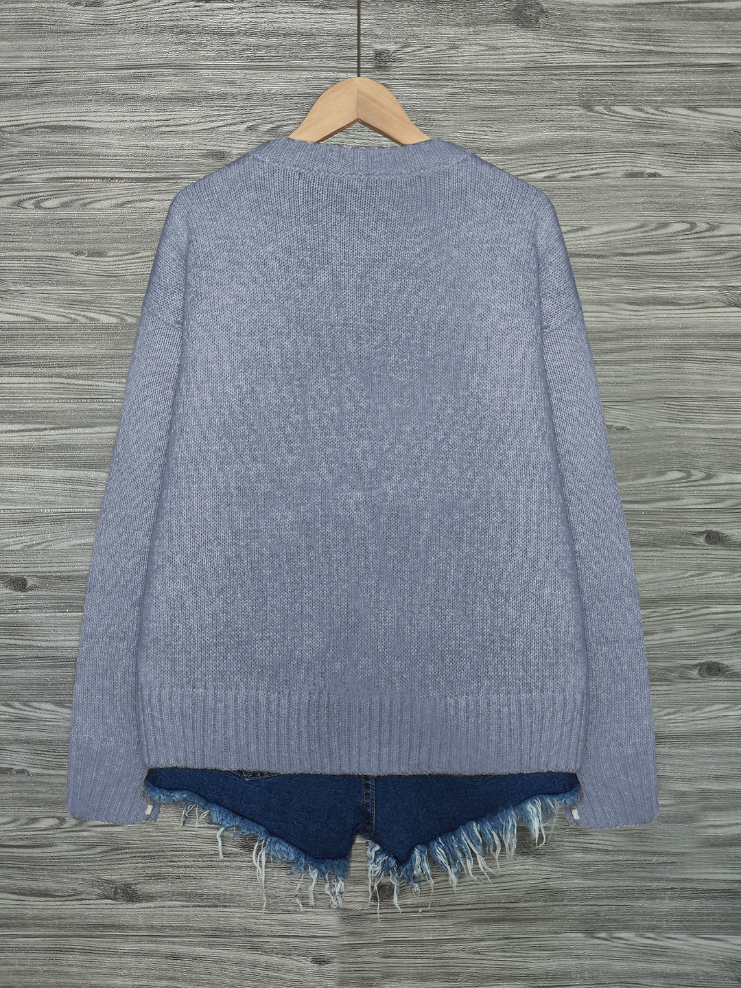 Rosalie | Cat Print Relaxed Sweater
