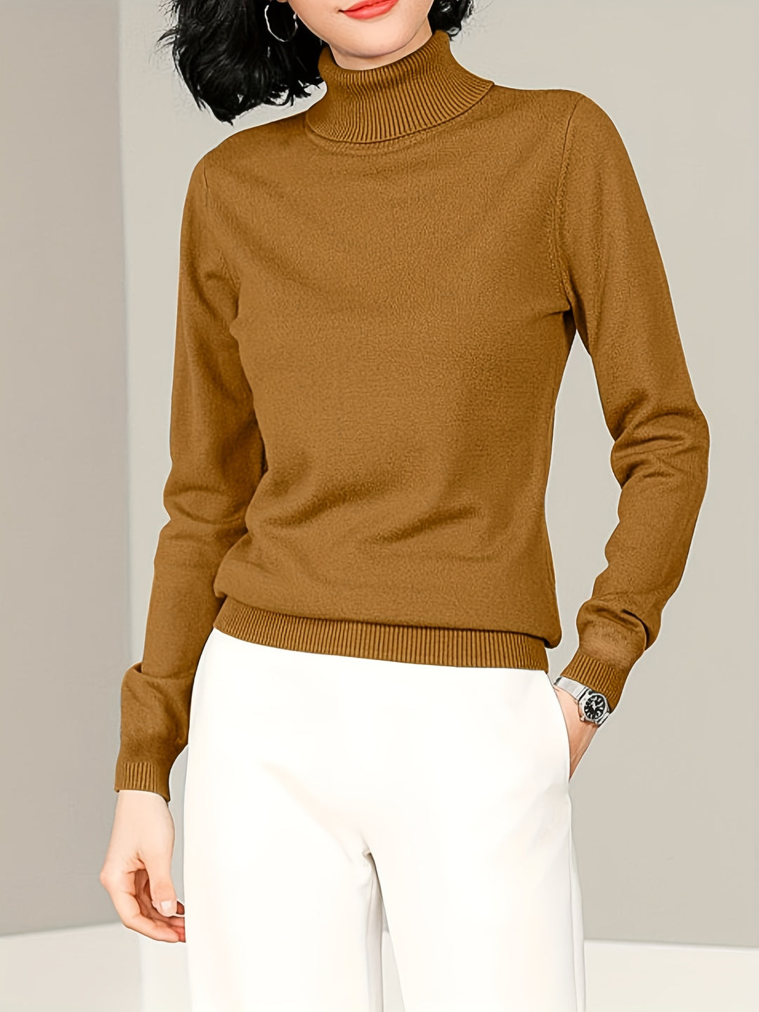 Lorraine | Cozy High-Neck Sweater
