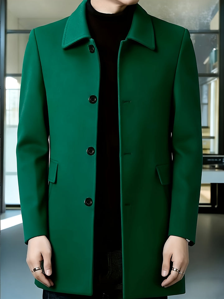 Anthony | Refined Single-Breasted Coat