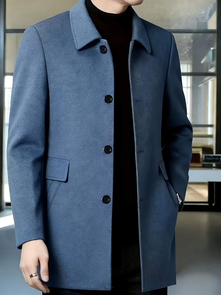 Anthony | Refined Single-Breasted Coat
