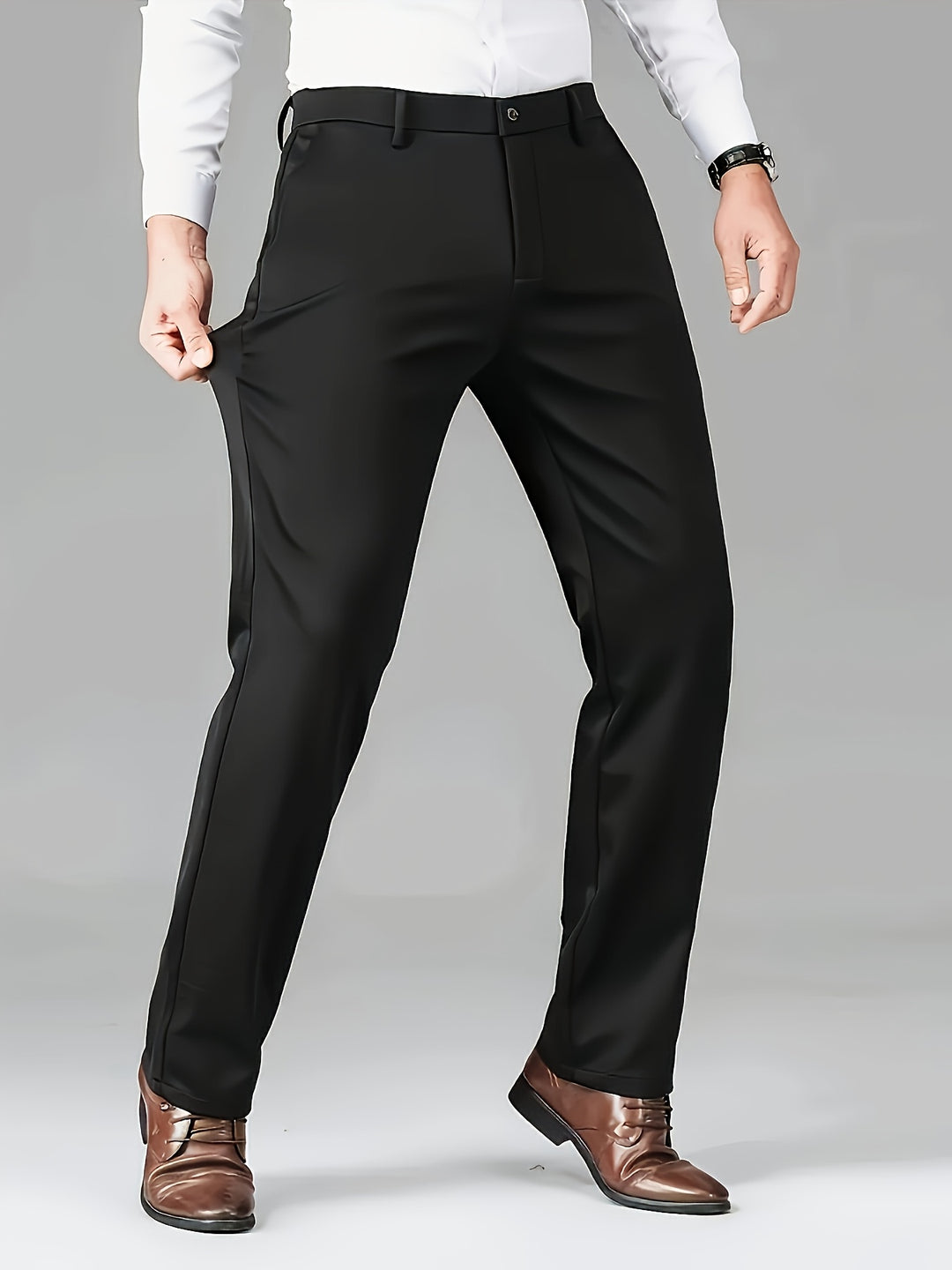 Gregory | Tailored Straight-Cut Trousers