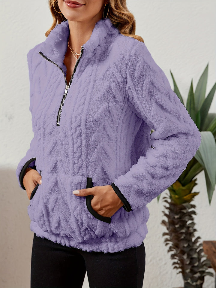 Regina | Cozy Half-Zip Pullover