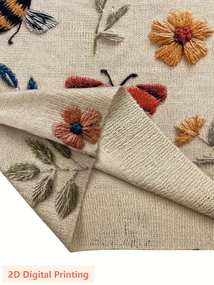 Cynthia | Botanical Crew Neck Sweater