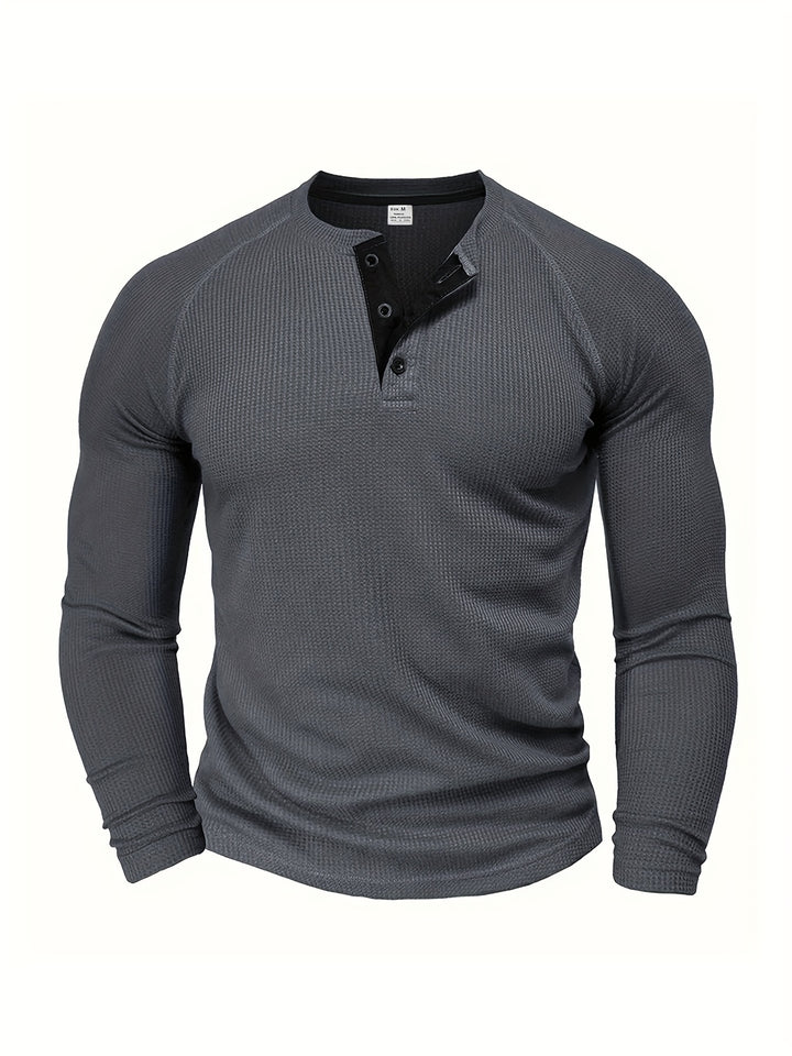 Jasper | Classic Button-Placket Henley