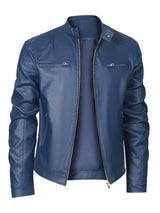 Dominic | Classic Stand-Collar Moto Jacket