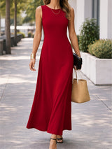 Loretta | Sleeveless Flowing Maxi Dress