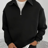 Hayden | Refined Half-Zip Sweatshirt