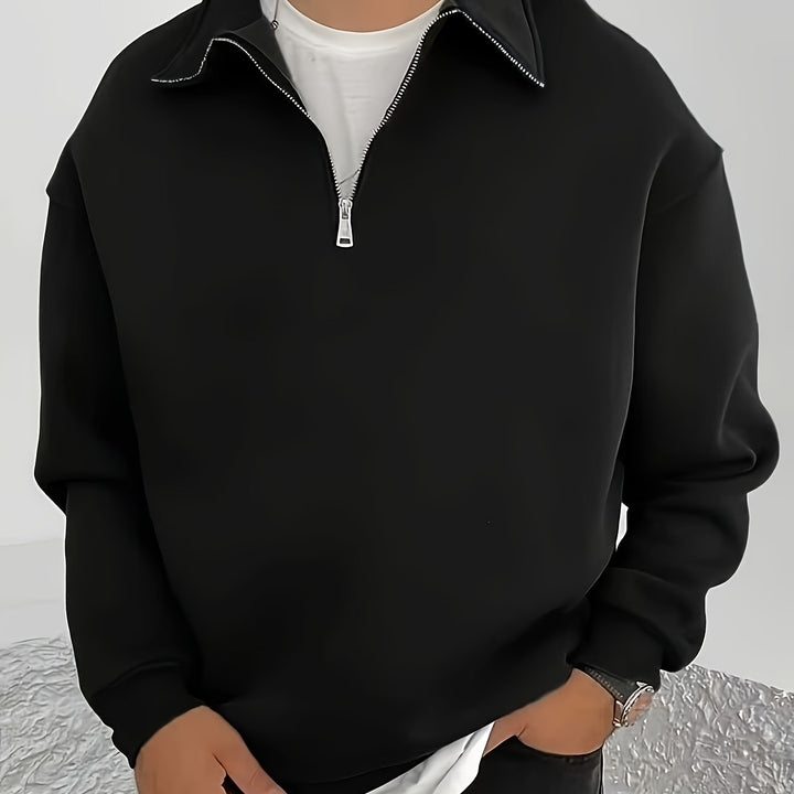 Hayden | Refined Half-Zip Sweatshirt