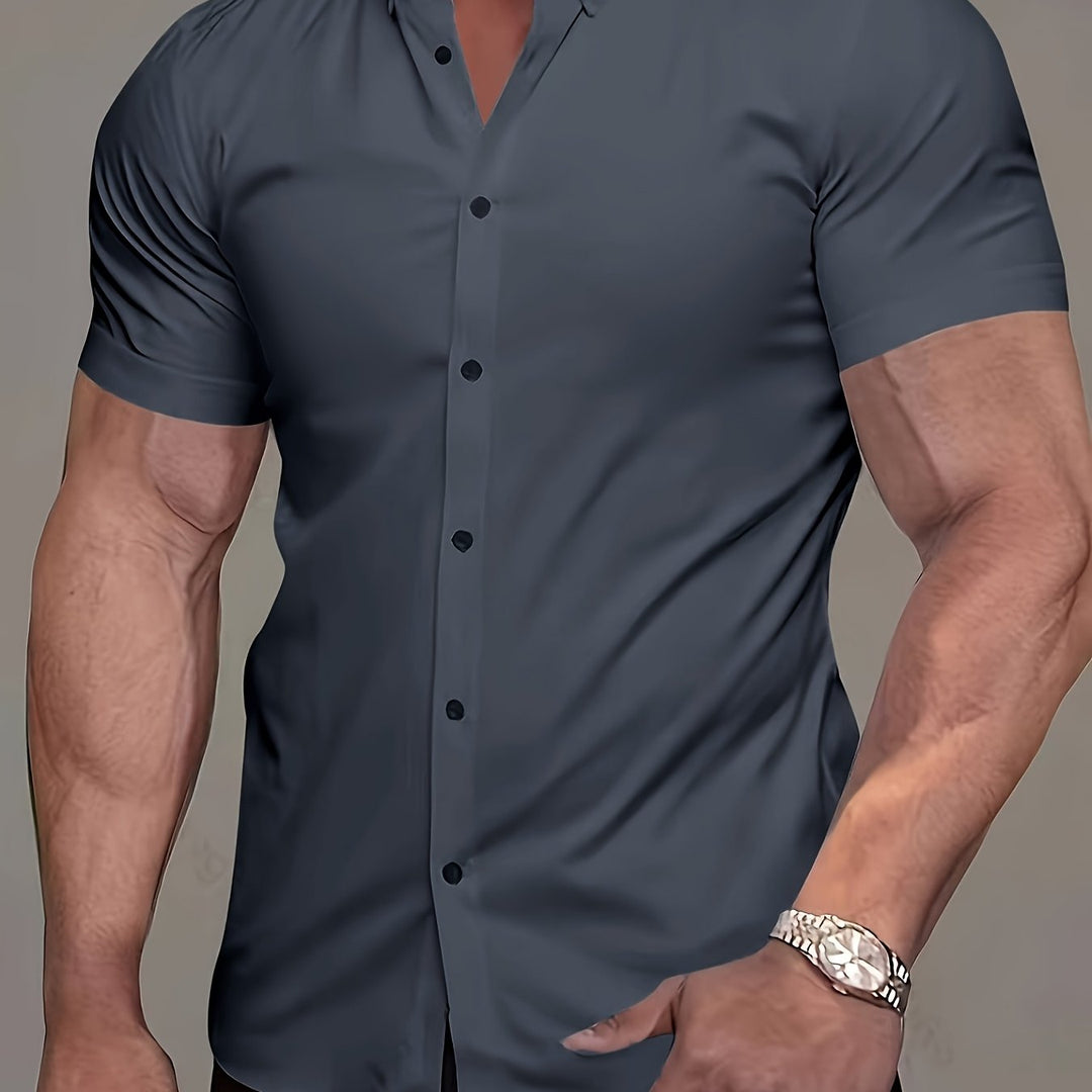 Lucas | Refined Short-Sleeve Button Shirt
