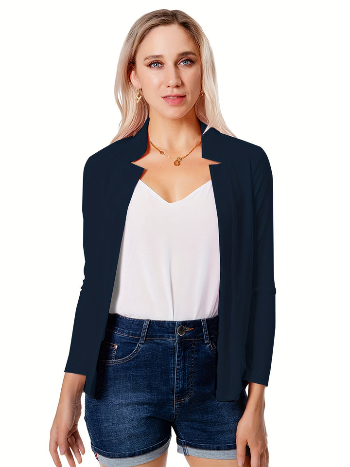 Yvonne | Open-Front Longline Jacket