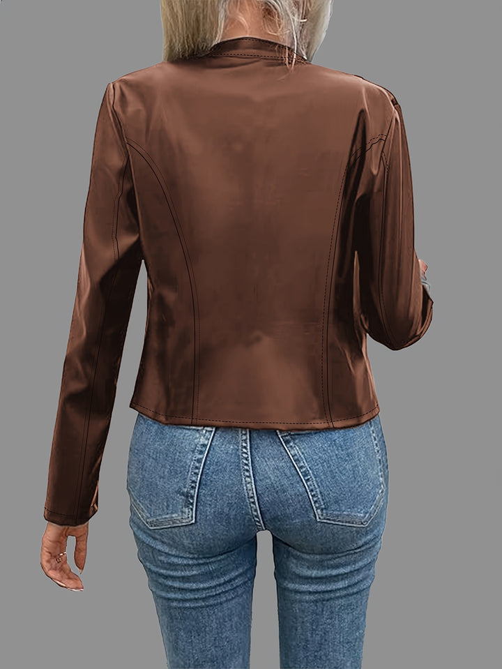 Nadine | Sleek Zip-Front Jacket