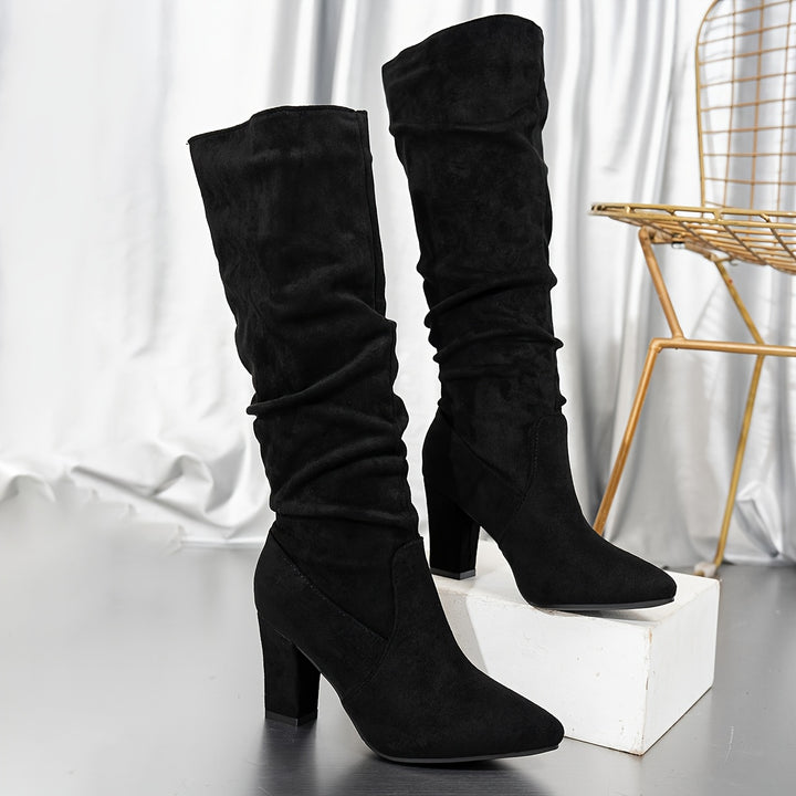 Rosetta | Slouchy Heeled Boots