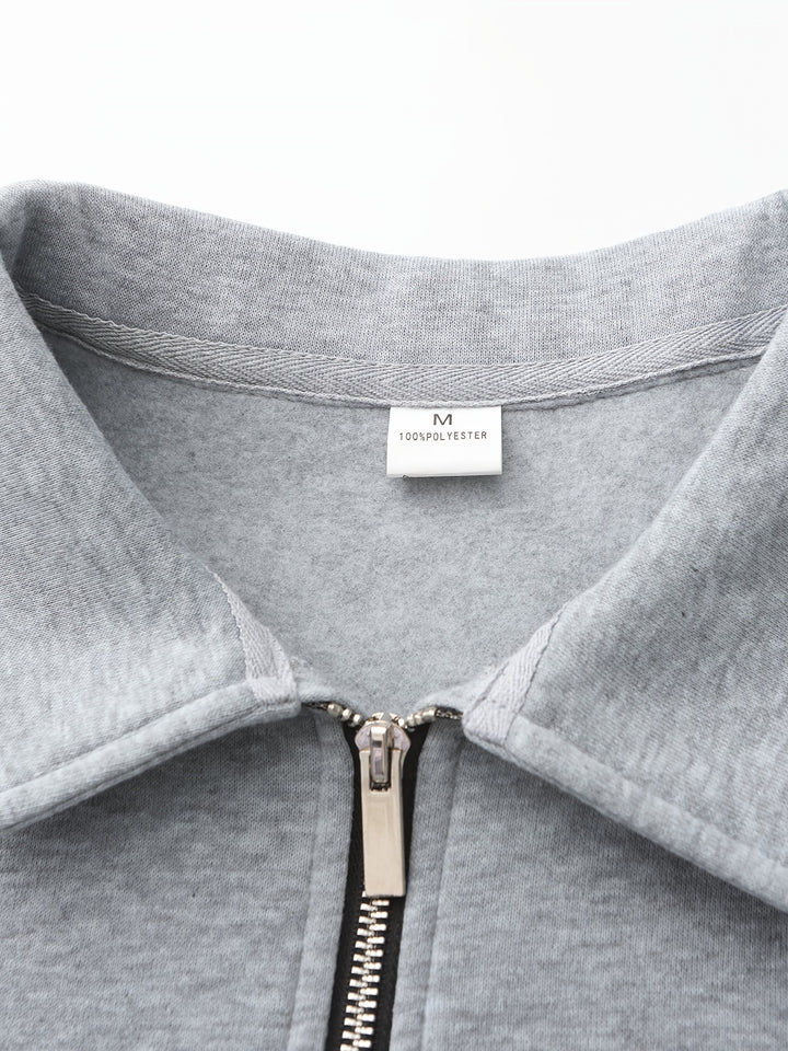 Donovan | Half-Zip Stand-Collar Pullover
