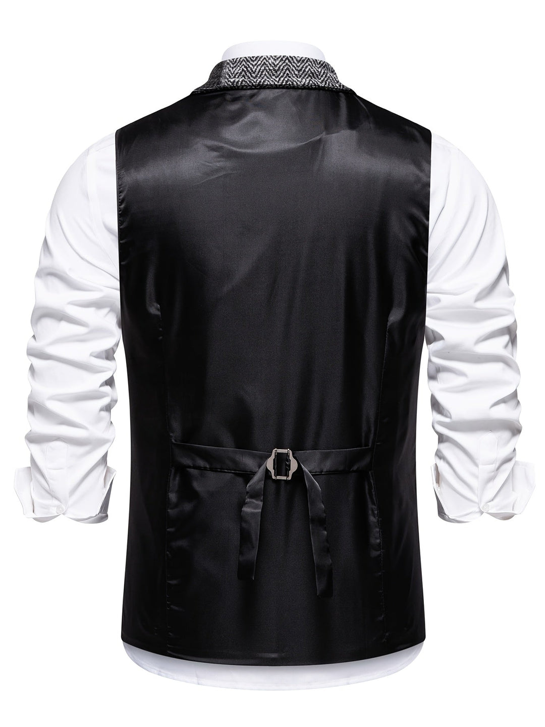 Trevor | Classic Herringbone Vest