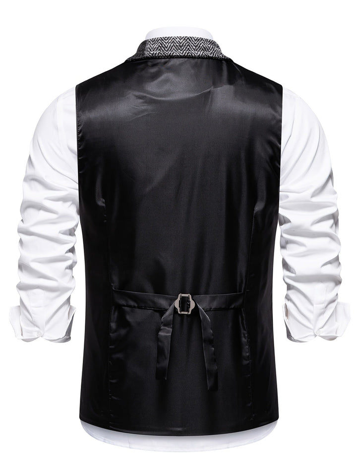 Trevor | Classic Herringbone Vest