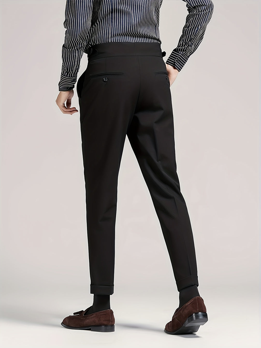 Ellis | Tailored Single-Pleat Trousers