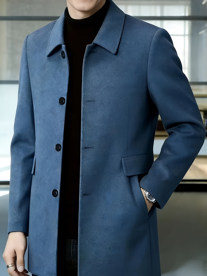 Anthony | Refined Single-Breasted Coat