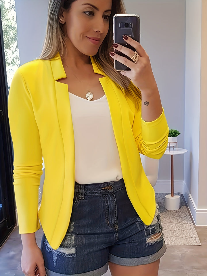 Yvonne | Open-Front Longline Jacket