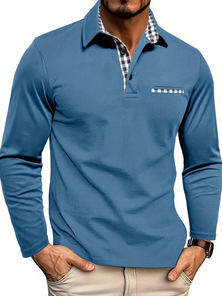 Wesley | Long Sleeve Polo Shirt