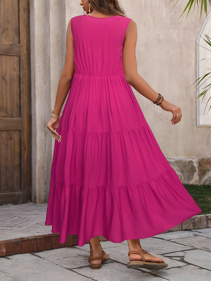 Marlena | Flowing Tiered Maxi Dress