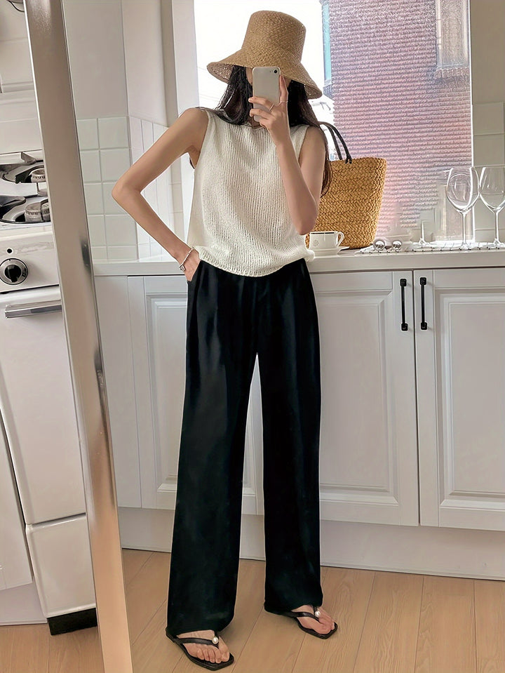 Willa | Relaxed Sleeveless Knit Top