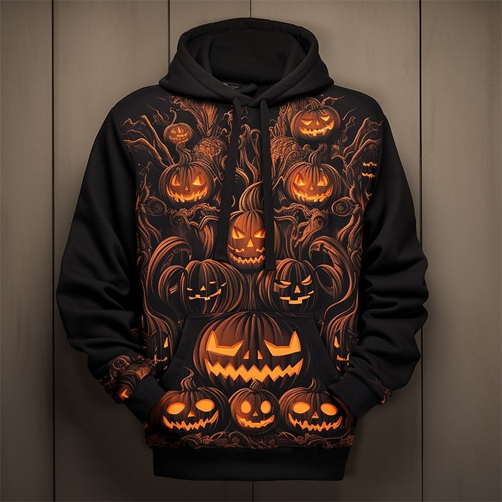 Bowen | Halloween Pumpkin Graphic Hoodie