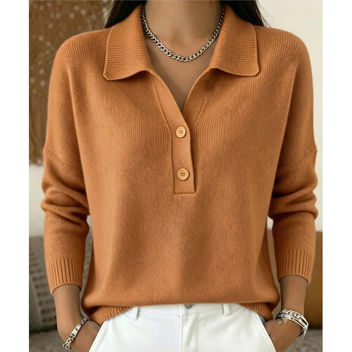 Elodie | Elegant Collared Sweater