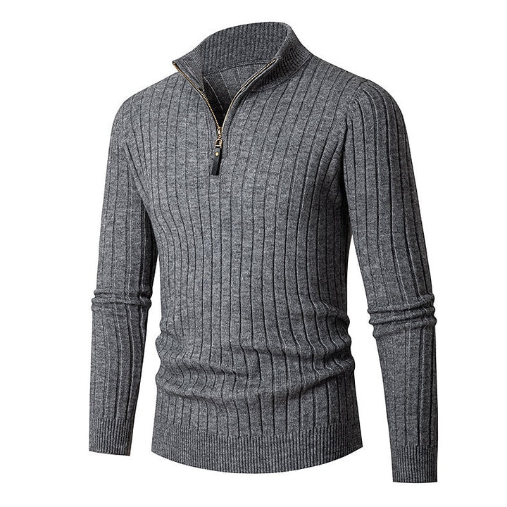 Lawson | Quarter-Zip Ribbed Sweater