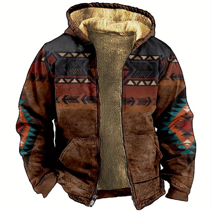 Ronan | Southwestern Hooded Jacket