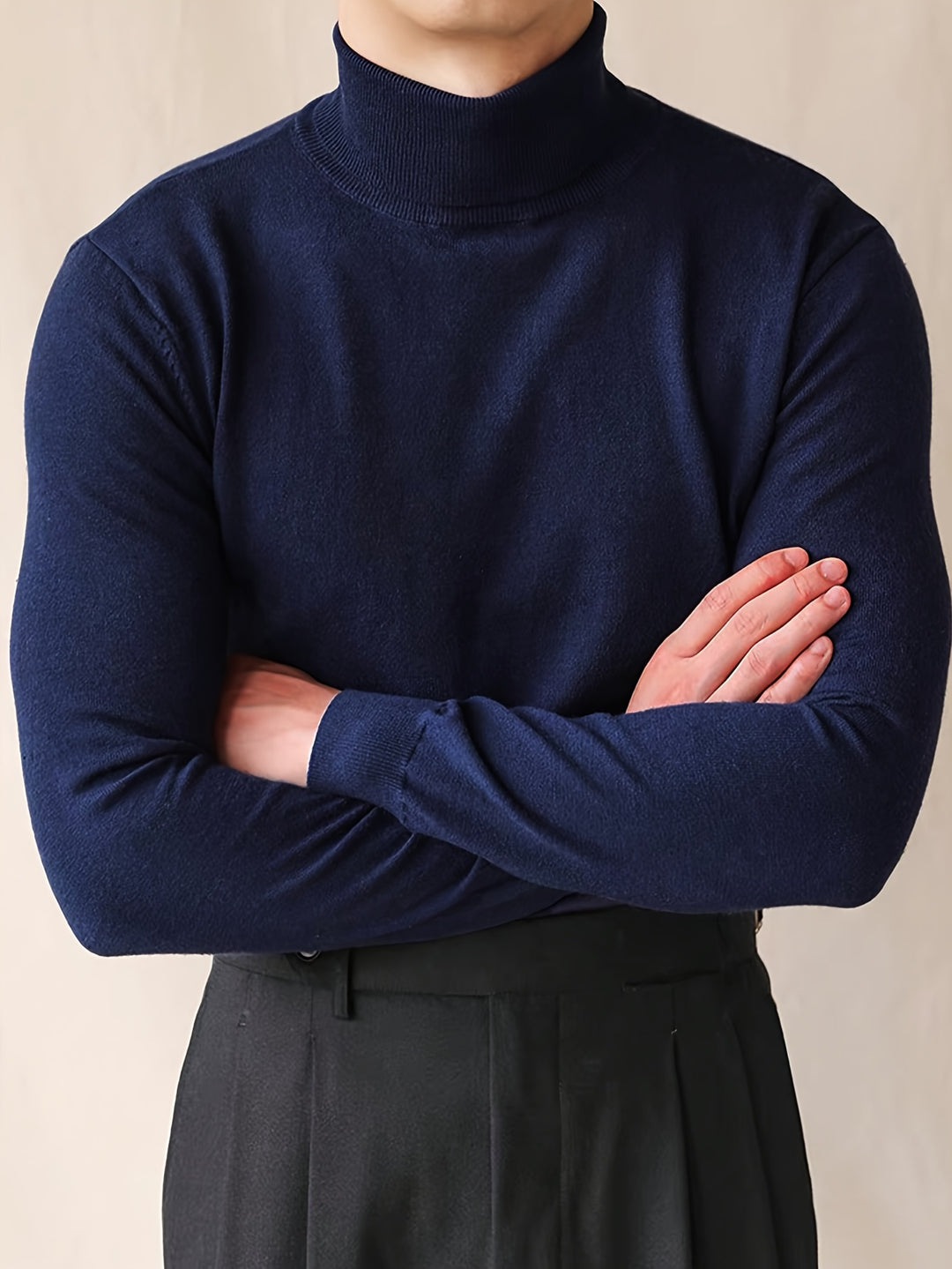Lachlan | Refined High-Neck Sweater