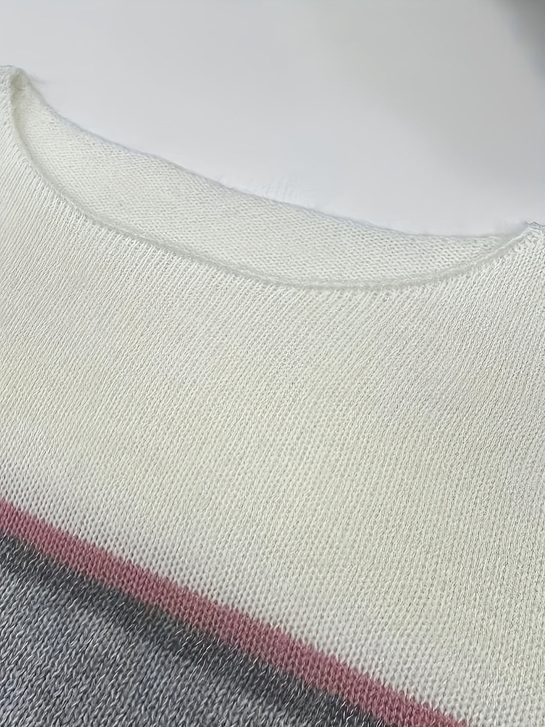 Sabine | Boat-Neck Color-Block Sweater