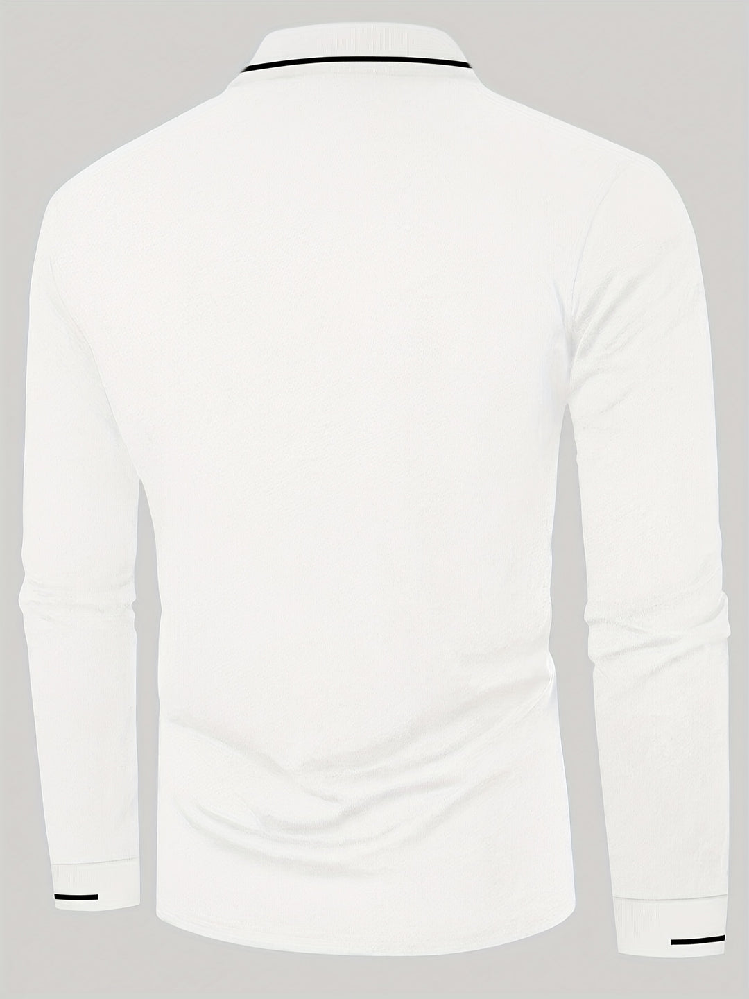Emerson | Refined Long-Sleeve Polo Shirt