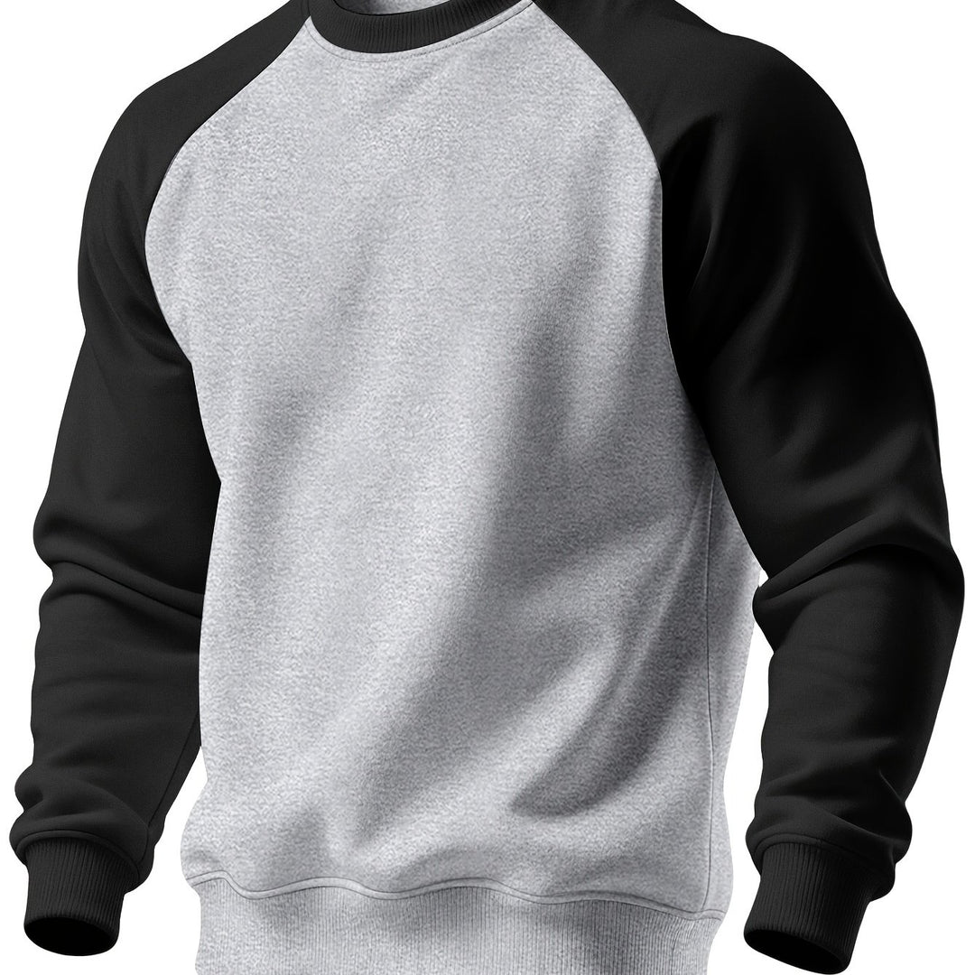 Alden | Contrast Raglan Sweatshirt