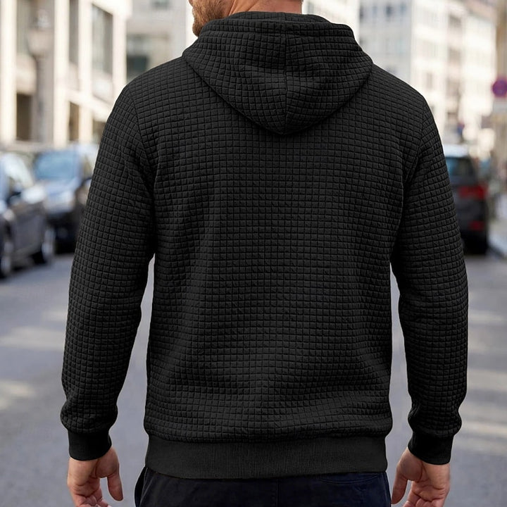 Colton | Textured Hooded Pullover