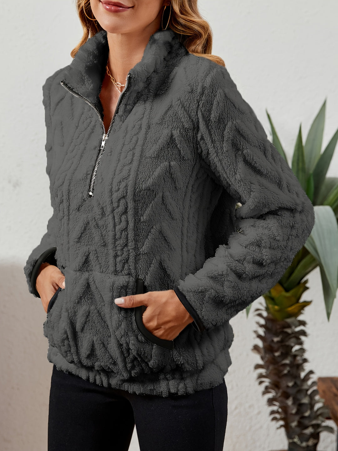 Regina | Cozy Half-Zip Pullover